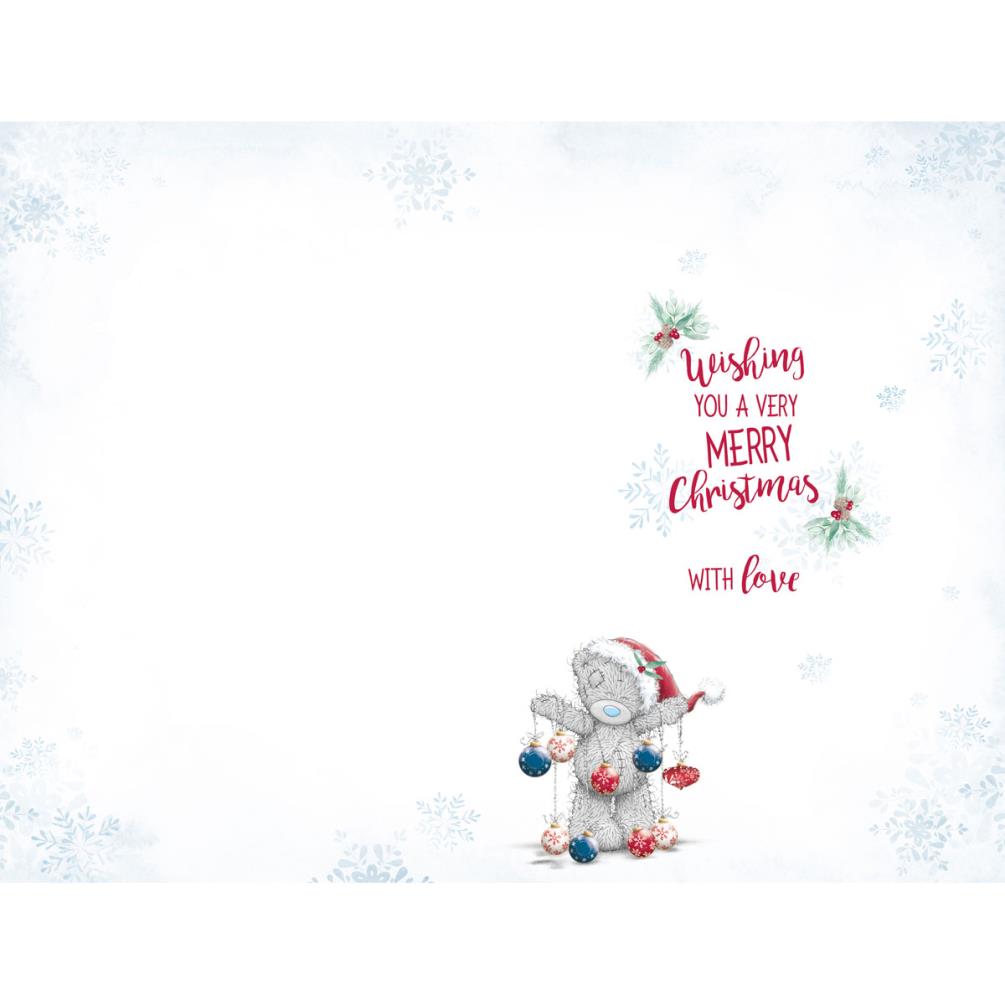Special Aunt Me to You Bear Christmas Card Extra Image 1